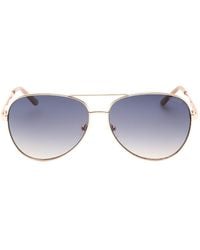 Guess - Gradient Lensed Shiny Sunglasses - Lyst