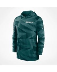 Nike - Dri-Fit Nfl Philadelphia Eagles Pullover Sideline Hoodie Nkd8 3Jd Cotton - Lyst