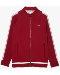 Lacoste - Tennis X Novak Djokovic Sportpak Jas In Rood - Lyst