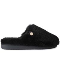 Carvela Kurt Geiger - Jackpot Fur Slippers - Lyst