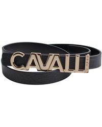 Roberto Cavalli - Reversible Belt With Removable Buckle Ccbt00256 - Lyst