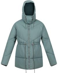 Regatta - Ladies Rurie Baffled Padded Jacket (Dark) - Lyst