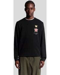 Lyle & Scott - Pub Graphic Crew Neck Sweatshirt - Lyst