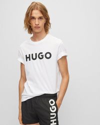 HUGO - Dulivio Logo T Shirt - Lyst