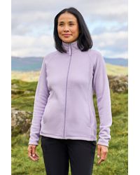 Mountain Warehouse - 'Raso' Fleece Jacket Full Zip Soft Touch Warm Outdoors Layer Breathable Gilet - Lyst