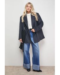 Oasis - Relaxed Blazer Coat - Lyst