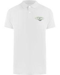Philipp Plein - Spiral Logo Stretch Polo Shirt Cotton - Lyst
