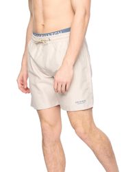 Crosshatch - Rembrants Zwemshorts (licht Steen) - Lyst