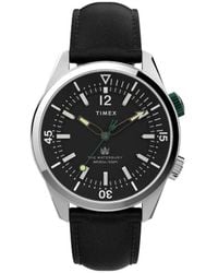 Timex - Waterbury Dive Watch Tw2V49800 Leather (Archived) - Lyst