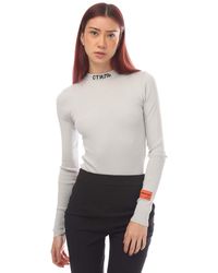 Heron Preston - Ctnmb Long-Sleeve Knitted Bodysuit - Lyst
