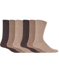 IOMI - 6 Pack Non Elastic Diabetic Socks With Hand Linked Toe Seams - Lyst