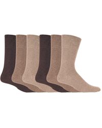 IOMI - 6 Pack Non Elastic Diabetic Socks With Hand Linked Toe Seams - Lyst