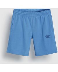 Umbro - Fleece Logo Casual Shorts (Azure) - Lyst