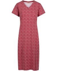 Trespass - Ladies Lula Midi Dress (Claret) - Lyst