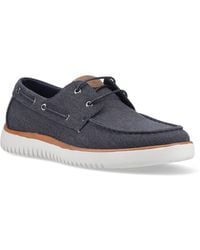 Hush Puppies - Daniel Canvas Boat Shoes - Lyst