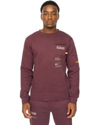 Duck and Cover - Applewood Sweatshirt (Raisin) - Lyst