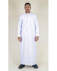 Thobez - Thobe Emirati Islamic Jubba Robe Eid Tassel Regular Fit - Lyst