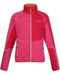 Regatta - Ladies Lindalla Vii Marl Full Zip Fleece Jacket (Flamingo/ Potion) - Lyst