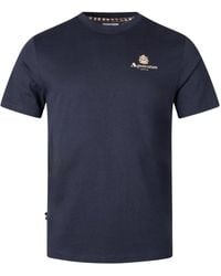 Aquascutum - Active Small Logo T-Shirt Cotton - Lyst