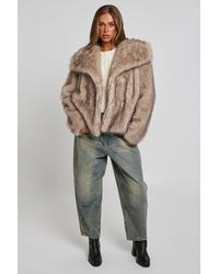 Urban Bliss - Tipped Faux Jacket - Lyst