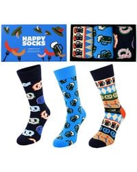Happy Socks - 3-Pack Oktoberfest Gift Set Cotton - Lyst