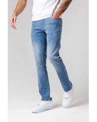Firetrap - Mid Straight Leg Cotton Rich Jeans - Lyst