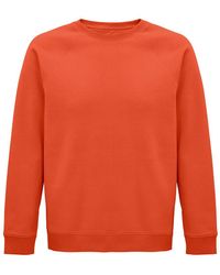Sol's - Adult Space Organic Raglan Sweatshirt (Burnt) - Lyst