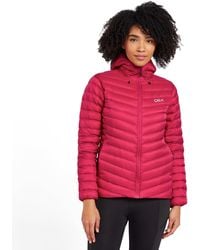 OEX - Kintra Water Repellent & Insulated Down Jacket With Adjustable Hood - Lyst