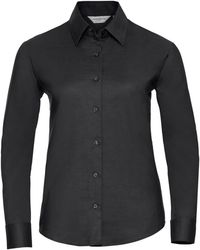Russell - Collection /Ladies Oxford Long-Sleeved Shirt - Lyst