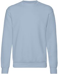 Fruit Of The Loom - Set-In Belcoro Yarn Sweatshirt (Mineral) - Lyst