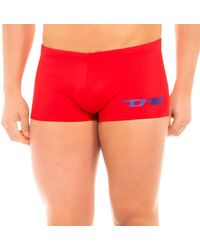 DIESEL - Printed Inner-Lined Boxer Swim Trunks - Lyst