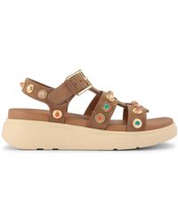 Carvela Kurt Geiger - Suede Amalfi Flatform Sandals - Lyst