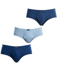 Abanderado - Pack Of 3 Essential Printed Briefs With Opening A0090 - Lyst