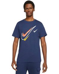 Nike - Court Swoosh Logo T Shirt - Lyst