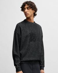 BOSS - Dinkam Crew Neck Sweatshirt - Lyst