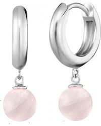 Engelsrufer - Ere-Rq-Cr Ladies Powerful Stone Earrings Sterling - Lyst