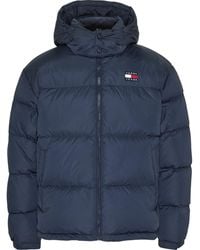 Tommy Hilfiger - Jas Winter Alaska Puffer Jacket Blauw - Lyst