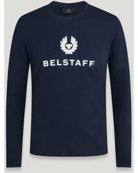 Belstaff - Deep Mariola Long Sleeve T-Shirt - Lyst