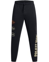 Under Armour - Project Rock Graphic Print Joggers - Lyst