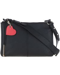 Ashwood Leather - 'Squisita' Two Sections Real Shoulder Bag - Lyst