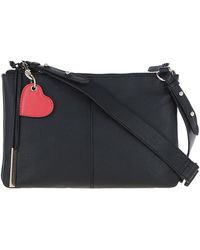 Ashwood Leather - 'Squisita' Two Sections Real Shoulder Bag - Lyst