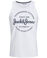 Jack & Jones - Sleeveless Vest Logo - Lyst