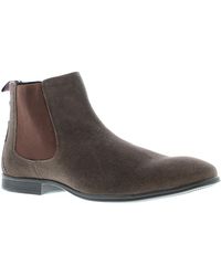 Ben Sherman - Lombard Suede Leather Chelsea Boots - Lyst