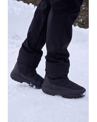 Mountain Warehouse - 'Icey Ii' Short Snow Boots With Deep Lugs Sherpa Lined Winter Shoes - Lyst