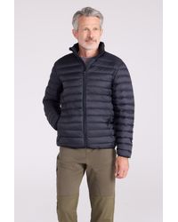 Mountain Warehouse - 'Featherweight' Down Jacket Water Resistant Puffer Full Zip Winter Coat Polyamide - Lyst