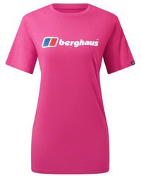 Berghaus - Womenss Boyfriend Big Classic Logo T-Shirt - Lyst