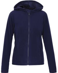 myMo - Fleece Jas Marine - Lyst