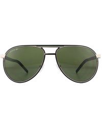 Lacoste - Aviator Shiny Sunglasses Metal - Lyst