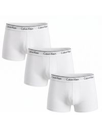 Calvin Klein - 3 Pack Cotton Stretch Boxer Trunks Balance Np2817A - Lyst