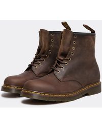 Dr. Martens - Shop Voor 1460 Crazy Horse Gaucho Bruin Leren Enkellaarzen - Lyst